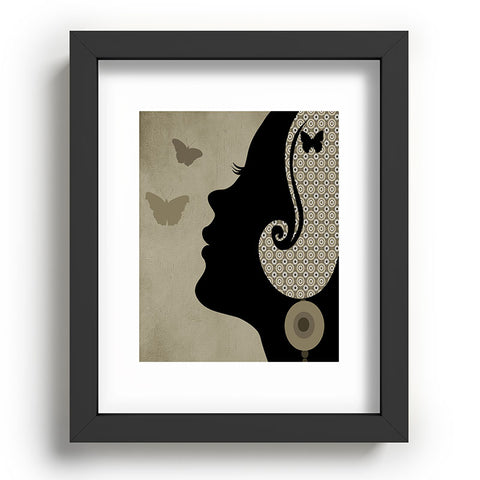 Viviana Gonzalez Madame Butterfly II Recessed Framing Rectangle
