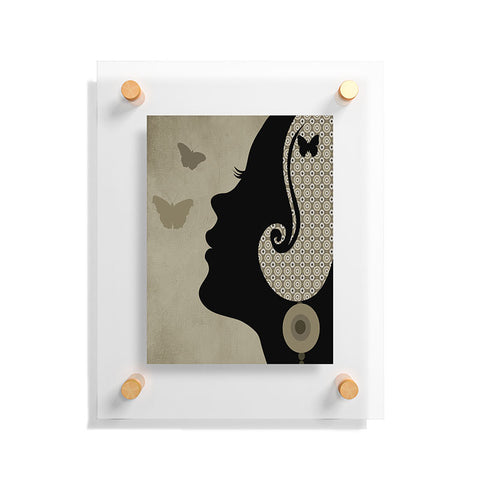 Viviana Gonzalez Madame Butterfly II Floating Acrylic Print