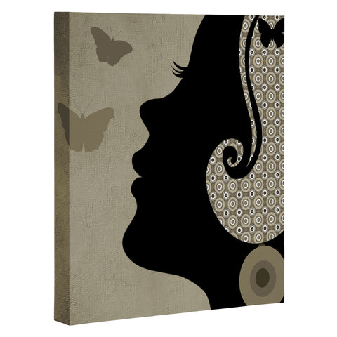 Viviana Gonzalez Madame Butterfly II Art Canvas