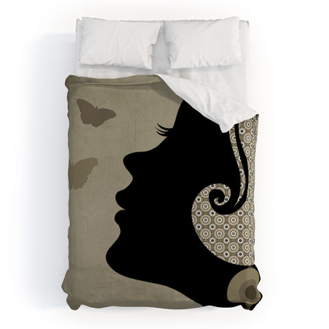 Viviana Gonzalez Madame Butterfly II Duvet Cover