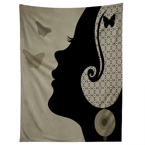 Viviana Gonzalez Madame Butterfly II Tapestry