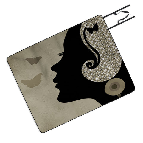 Viviana Gonzalez Madame Butterfly II Picnic Blanket