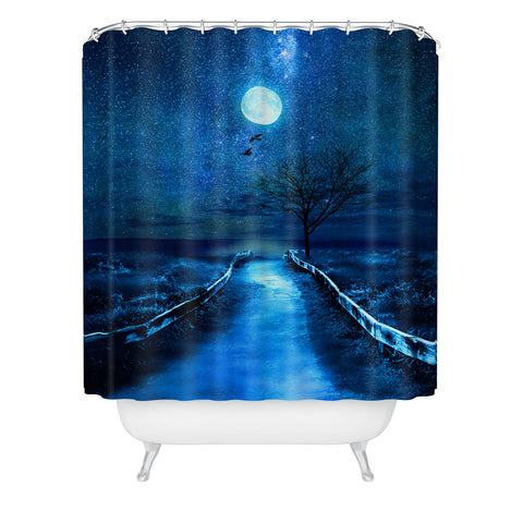 Viviana Gonzalez Magical Moon Shower Curtain