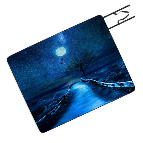 Viviana Gonzalez Magical Moon Picnic Blanket