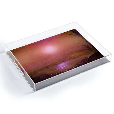 Viviana Gonzalez Magical Sunset Acrylic Tray