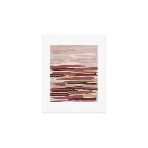 Viviana Gonzalez Marsala Abstract world 01 Art Print