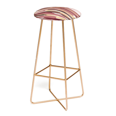 Viviana Gonzalez Marsala Abstract world 01 Bar Stool