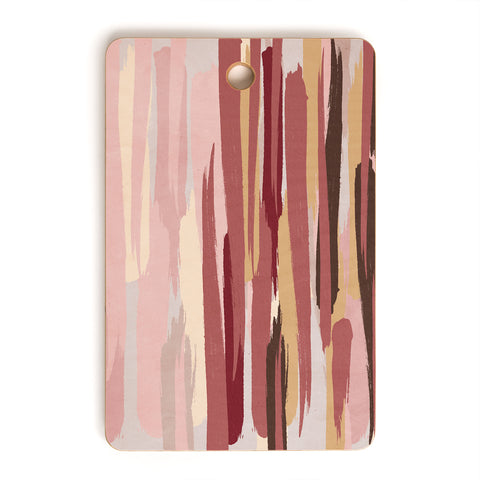 Viviana Gonzalez Marsala Abstract world 01 Cutting Board Rectangle