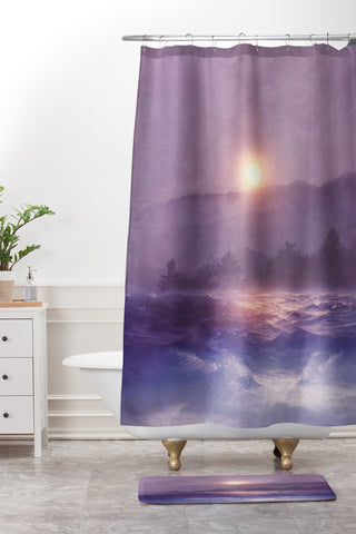 Viviana Gonzalez Melancholia Shower Curtain And Mat