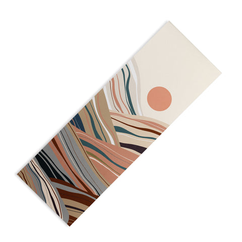 Viviana Gonzalez Mineral inspired landscapes 1 Yoga Mat