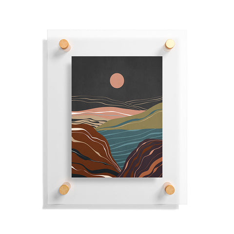 Viviana Gonzalez Mineral inspired landscapes 2 Floating Acrylic Print