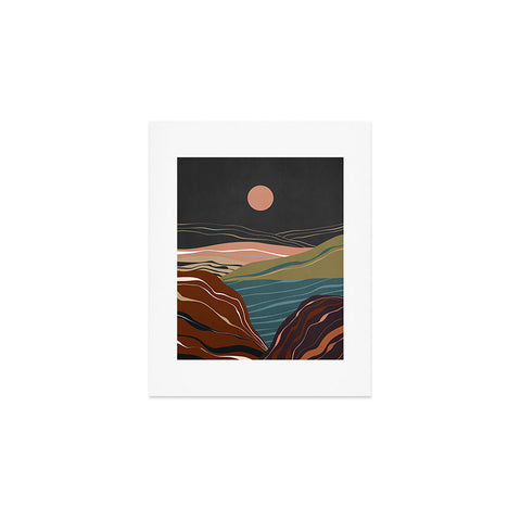 Viviana Gonzalez Mineral inspired landscapes 2 Art Print