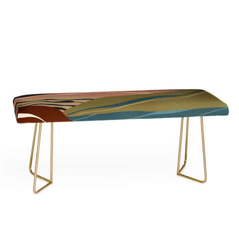 Viviana Gonzalez Mineral inspired landscapes 2 Bench