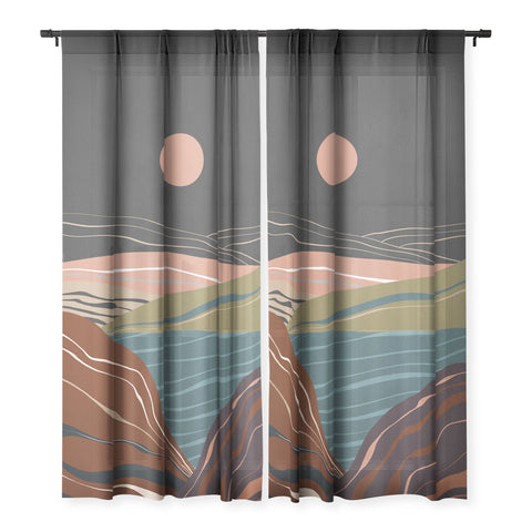 Viviana Gonzalez Mineral inspired landscapes 2 Sheer Non Repeat