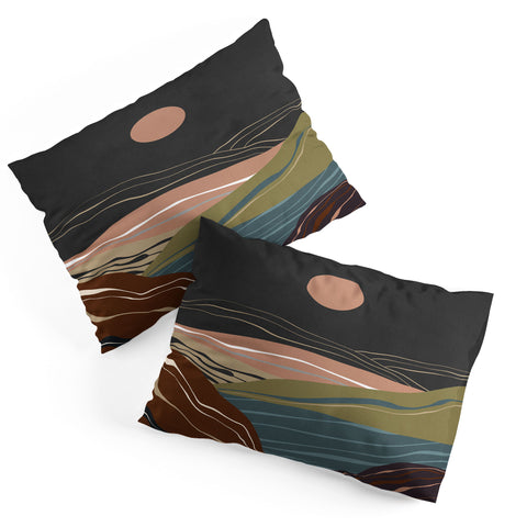 Viviana Gonzalez Mineral inspired landscapes 2 Pillow Shams