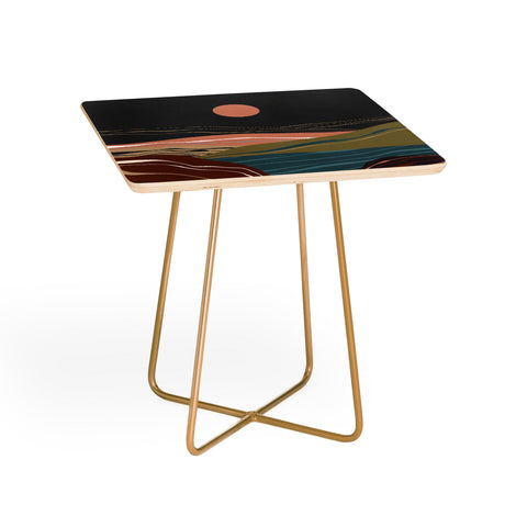 Viviana Gonzalez Mineral inspired landscapes 2 Side Table