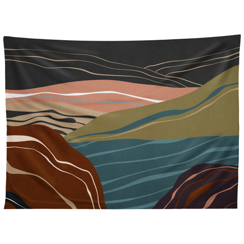 Viviana Gonzalez Mineral inspired landscapes 2 Tapestry