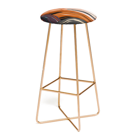 Viviana Gonzalez Mineral inspired landscapes 3 Bar Stool