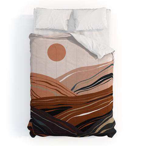 Viviana Gonzalez Mineral inspired landscapes 3 Comforter