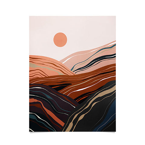Viviana Gonzalez Mineral inspired landscapes 3 Poster