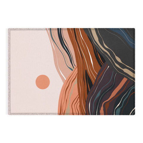 Viviana Gonzalez Mineral inspired landscapes 3 Outdoor Rug