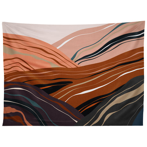 Viviana Gonzalez Mineral inspired landscapes 3 Tapestry