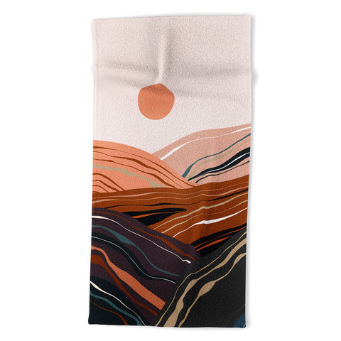 Viviana Gonzalez Mineral inspired landscapes 3 Beach Towel