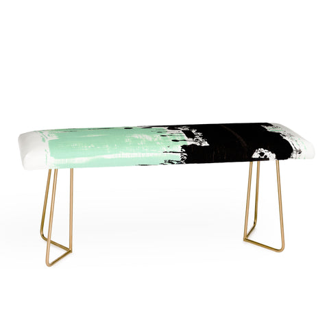 Viviana Gonzalez Minimal black and mint I Bench