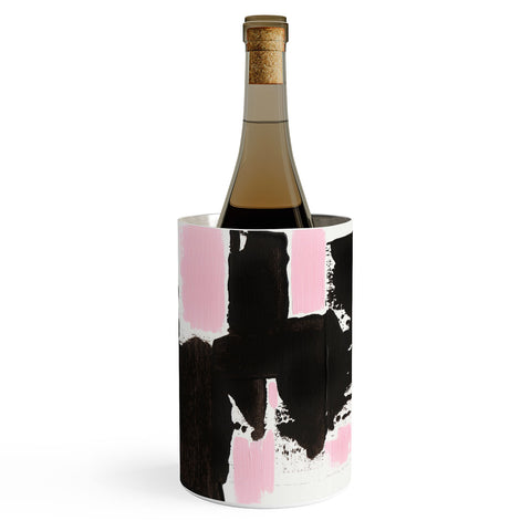 Viviana Gonzalez Minimal black and pink II Wine Chiller