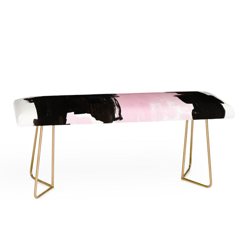 Viviana Gonzalez Minimal black and pink III Bench