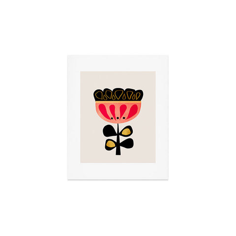 Viviana Gonzalez Minimal flower 01 Art Print
