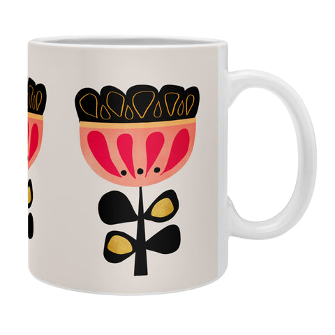 Viviana Gonzalez Minimal flower 01 Coffee Mug