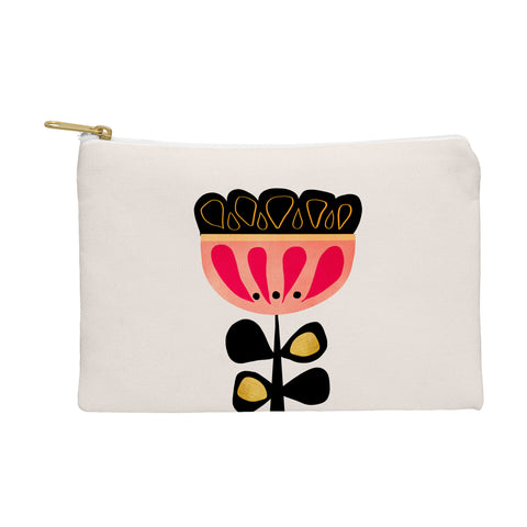 Viviana Gonzalez Minimal flower 01 Pouch