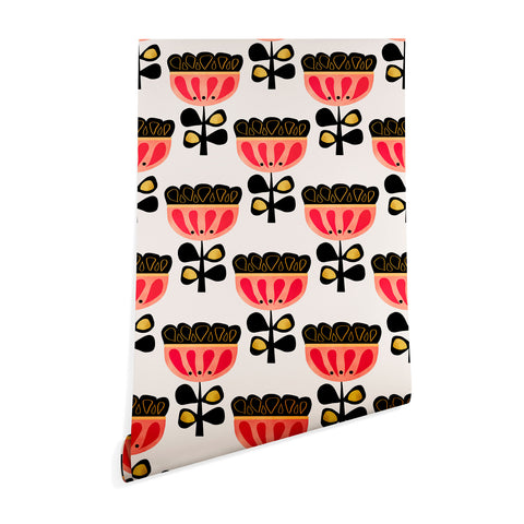 Viviana Gonzalez Minimal flower 01 Wallpaper