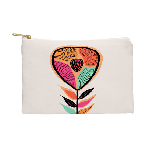 Viviana Gonzalez Minimal flower 02 Pouch