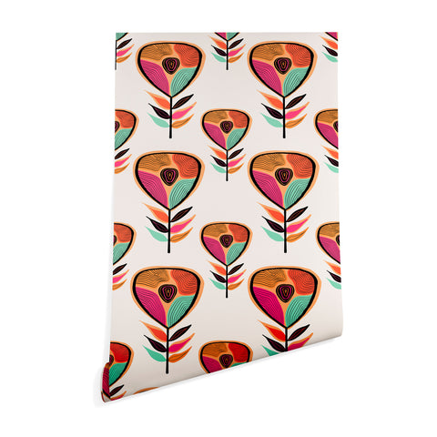 Viviana Gonzalez Minimal flower 02 Wallpaper