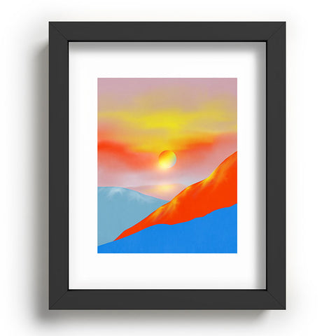 Viviana Gonzalez Minimal mountains 02 Recessed Framing Rectangle