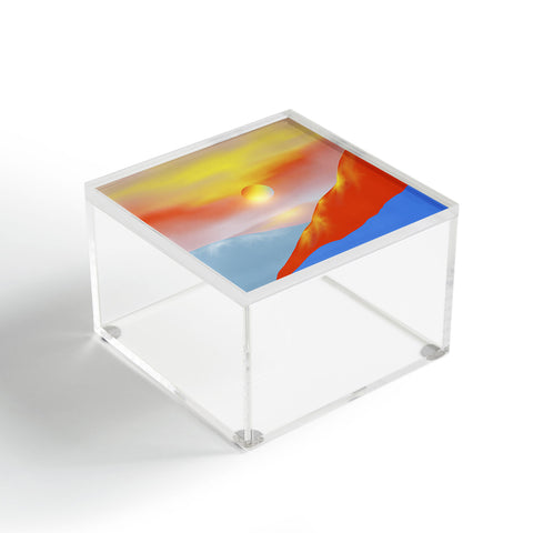 Viviana Gonzalez Minimal mountains 02 Acrylic Box