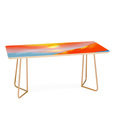 Viviana Gonzalez Minimal mountains 02 Coffee Table