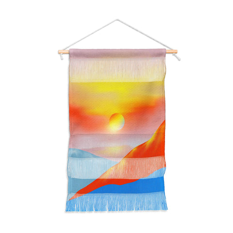 Viviana Gonzalez Minimal mountains 02 Wall Hanging Portrait