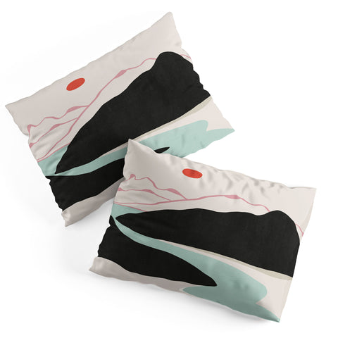 Viviana Gonzalez Minimal Mountains In the Sea 2 Pillow Shams