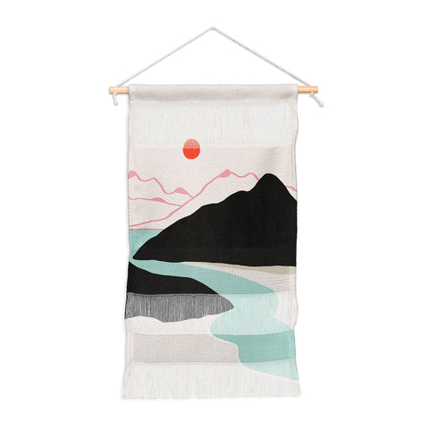 Viviana Gonzalez Minimal Mountains In the Sea 2 Wall Hanging Portrait