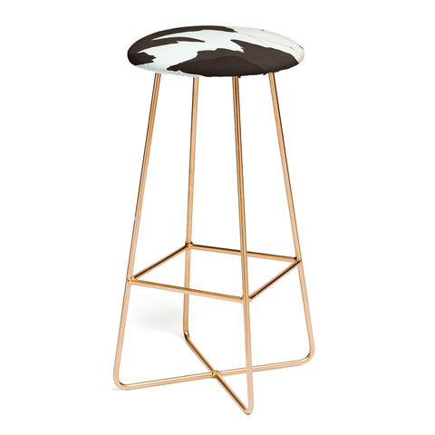 Viviana Gonzalez Minimal Mountains In The Sea Bar Stool