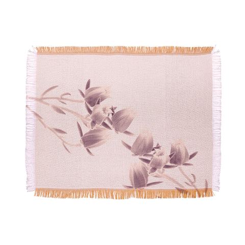 Viviana Gonzalez Minimal Spring III Throw Blanket