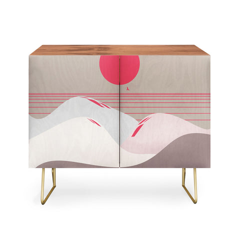 Viviana Gonzalez Minimal Sunset 9 Credenza