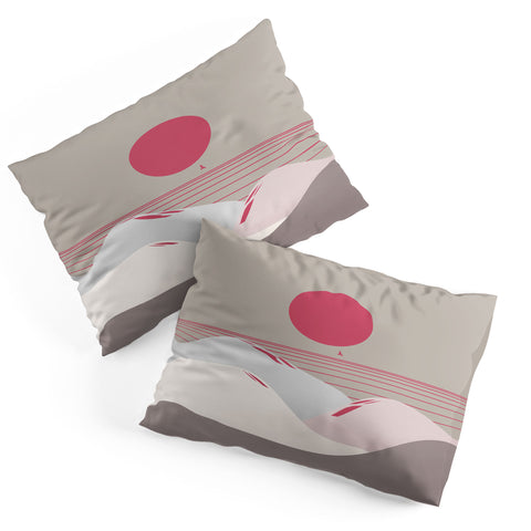 Viviana Gonzalez Minimal Sunset 9 Pillow Shams