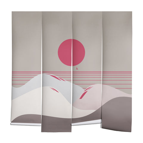 Viviana Gonzalez Minimal Sunset 9 Wall Mural