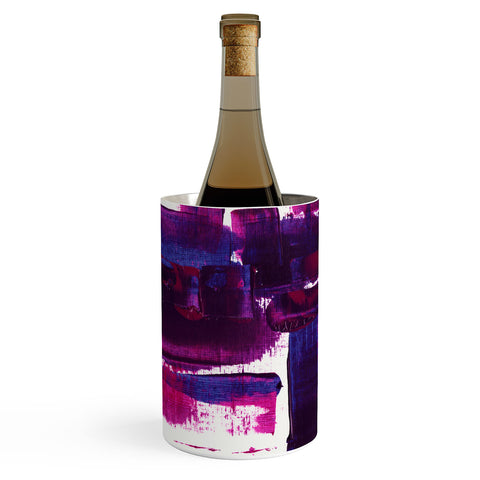 Viviana Gonzalez Minimal Ultra violet and blue I Wine Chiller