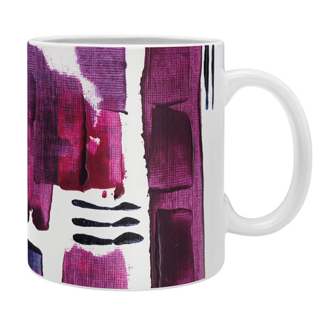 Viviana Gonzalez Minimal Ultra violet and blue II Coffee Mug