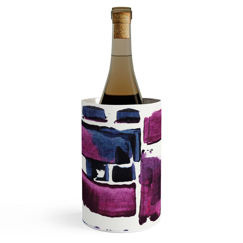 Viviana Gonzalez Minimal Ultra violet and blue II Wine Chiller